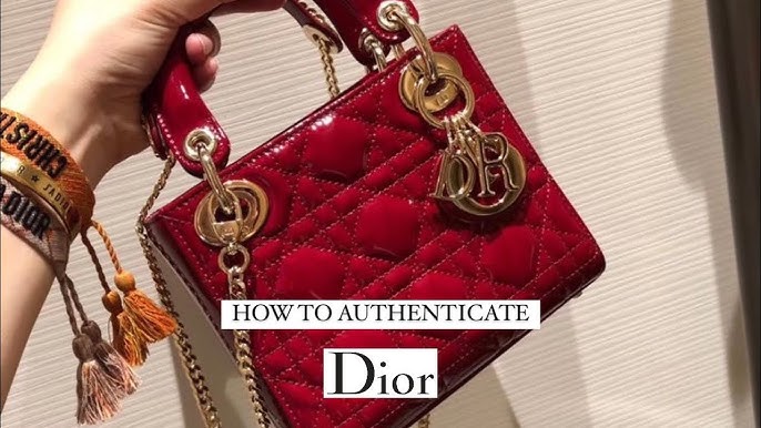 How to Authenticate a Christian Dior Bag?