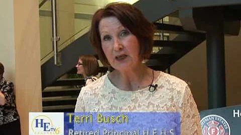 Principal Terry Busch Reception