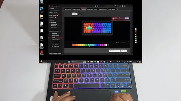 HP Omen Transcend 14: How to customise keyboard backlight colours