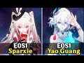 Sparxie E0S1 & Yao Guang Gameplay with Sparkle E0S1, DHPT E0S1 - HSR Beta 4.0