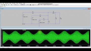Amplitude Modulation and Demodulation| Envelope Detector| Diagonal Clipping| LT Spice Simulation