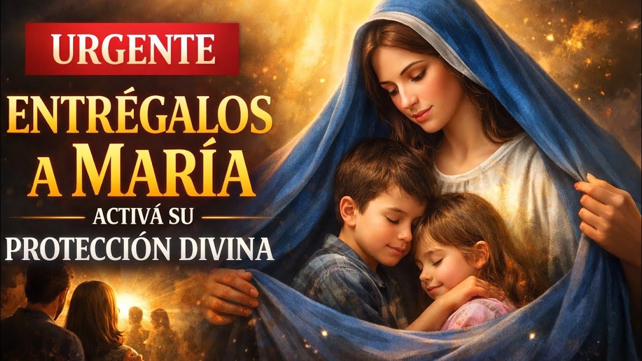 REZA ESTO por tus HIJOS y mira lo que pasa: El Manto Sagrado de María ...