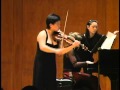 Yura lee violin  janacek sonata 1 of 4