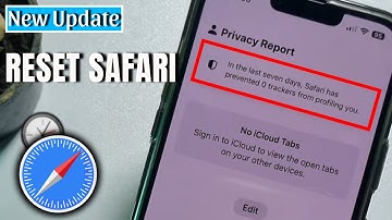 How To Reset Safari Browser on iPhone (2025 UPDATED)
