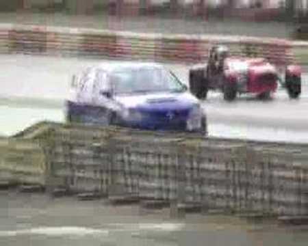 Evo IX FQ320 VS V8 Track car
