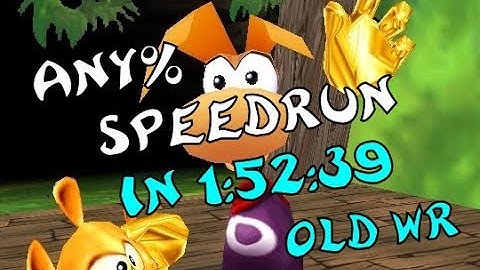 Rayman 2 (PC) - Any% Speedrun in 1:52:39