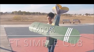 200% FT Simple Cub Monster 6s lipo