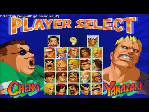 [HD] - Fightcade - Real Bout Fatal Fury 2 - F.D.T TEAM FrengerRB(MEX) Vs Sunset(JPN)