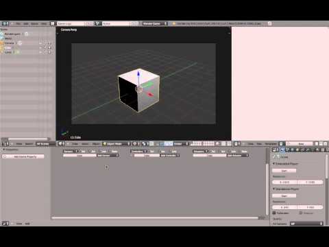 Blender Game Engine: Simple Logic Brick Programming