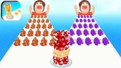 PANCAKE RUN 🥞💕: All Levels Gameplay Walkthrough Android , iOS NEW UPDATE #5