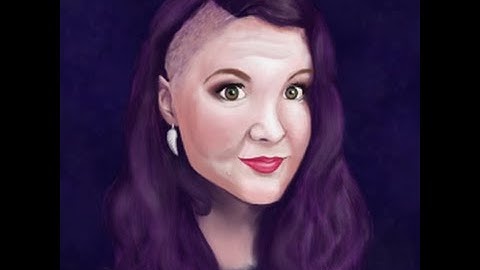 Self Portrait drawn on iPad Pro using Procreate app and Jot Plus stylus