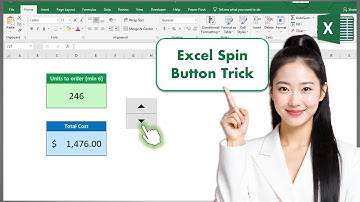 Spin Button Tricks in Excel You Need to Try || How to use Spin button in Excel #excel #exceltricks