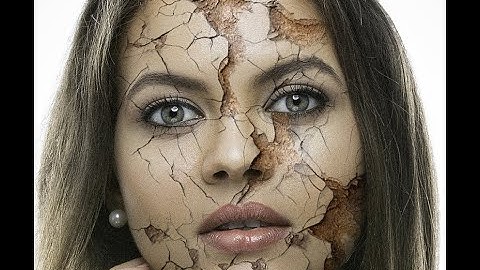 Cracked Skin Portrait Using  Html & CSS | Sky Coder