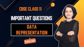 DATA REPRESENTATION | Important Questions | CBSE Class 11 Computer Science | ENGLISH