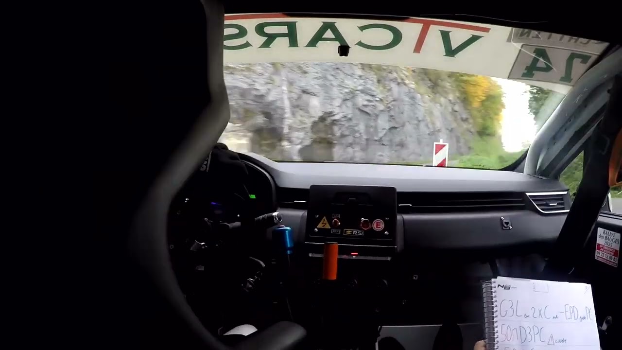 Rallye des Bauges 2025 (ES5) : Nicolas Suaton - Corentin Legris - Renault Clio RC5 Rally5