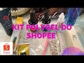 UNBOXING - KIT DE POLYGEL COMPRADO NO SHOPEE LOCAL - BRASIL 🇧🇷