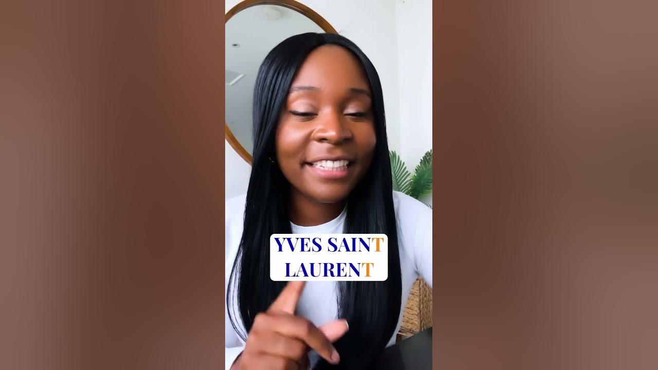 How to Pronounce Yves Saint Laurent In French (CORRECTLY) 