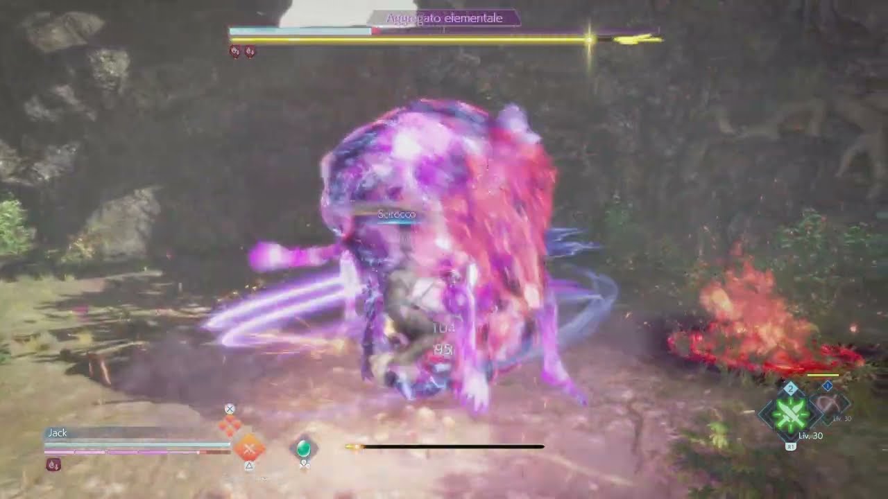 STRANGER OF PARADISE FINAL FANTASY ORIGIN -  Elemental Core - No Damage - Hard - No Party Members