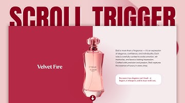 Luxury Website Animation with GSAP ScrollTrigger ✨ | Scroll Animation with No Code