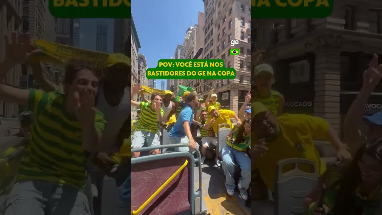POV: VOCÊ ESTÁ NOS BASTIDORES DO GE NA COPA | #shorts | Copa do Mundo 2026 | ge.globo
