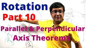 Rotation Parallel Axis Theorem & Perpendicular Axis Theorem Part10| IIT JEE, NEET |Vinay IIT Alumnus