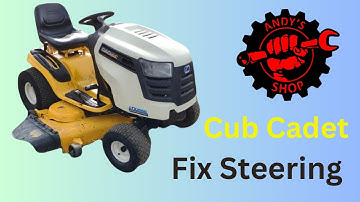 Cub Cadet LTX1050 Fix Steering Problem Easily!