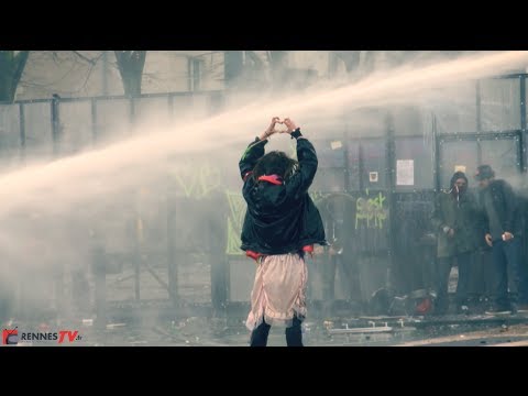 NDDL • Manifestation du 22 février à Nantes : affrontements ultra-violents avec les CRS