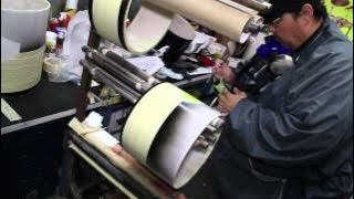 Making of the Mamba DW drum set