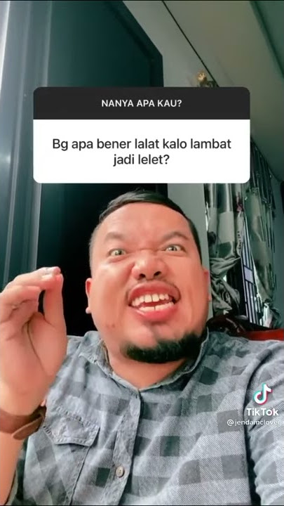 tiktok emosi jenda Munthe Mclover 👍😂