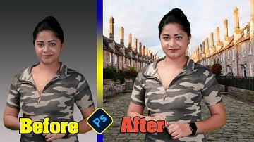 How To Joint Picture Editing green Background in Photoshop cc. Maria tech-HD #photoshop cc tutorial