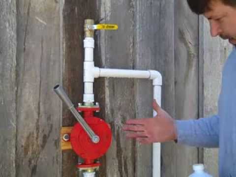 A Hand Pump for Shallow Water sources 