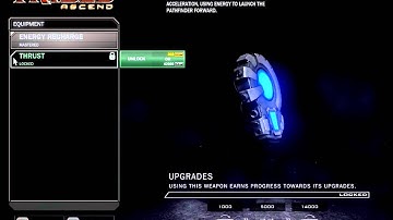 Tribes Ascend: Interactive Menu: Classes: PathFinder: Pack: Thrust