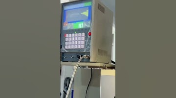 220 coiler with sorting length device #SpringMachine #SpringCoiler #CircleMakingMachine