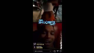 Trapboy Freddy Watches A Massive Brawl in Oakcliff on IG Live