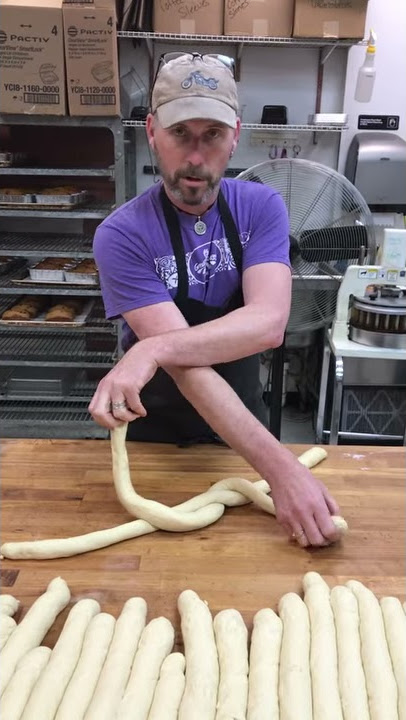 How to braid a 2 strand Challah