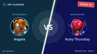 S69 War 2: Angela vs 41 Ruby Thursday