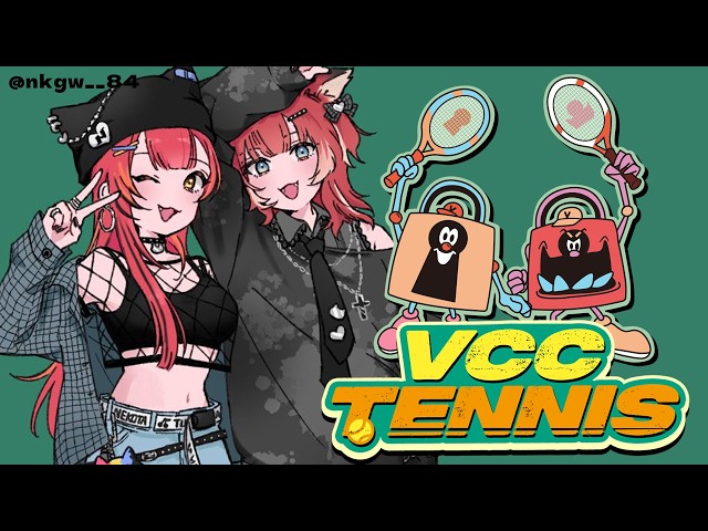 【マリオテニス フィーバー】VCC TENNISに参戦！！！かるびちゃんと練習からの本番！　【ぶいすぽ / 猫汰つな】