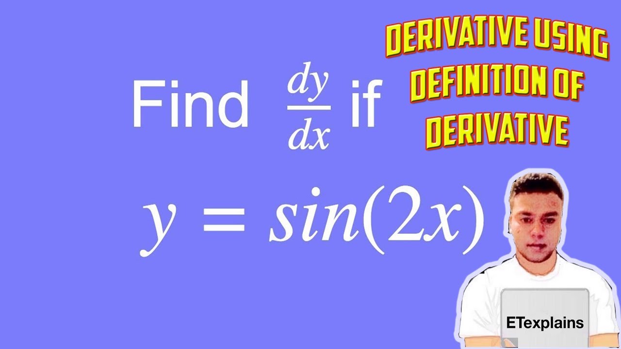 How do you find the derivative of sin2x?