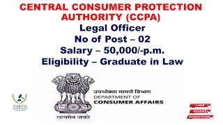 CENTRAL CONSUMER PROTECTION AUTHORITY (CCPA)