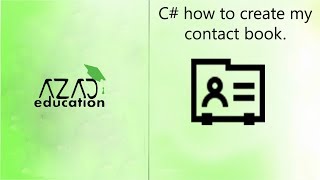 Windows Application Phone book in C#