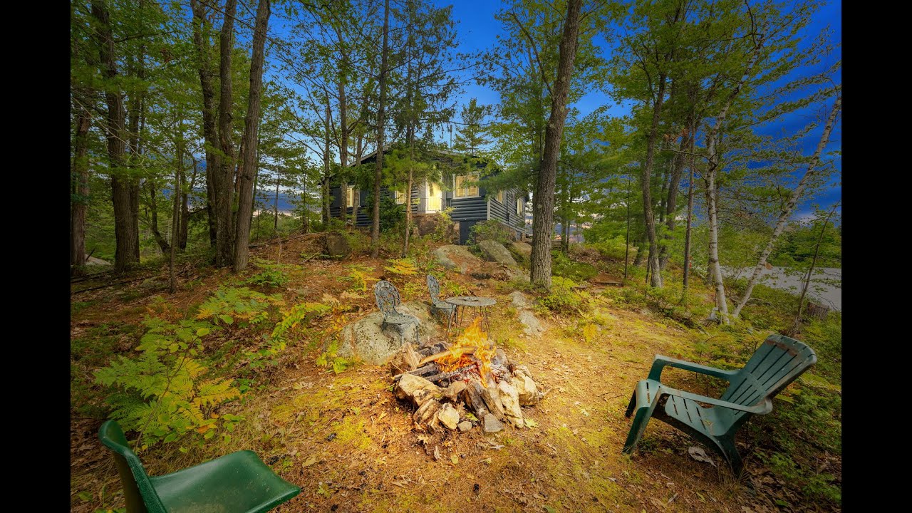 OAK Island in Gull Lake Gravenhurst / Muskoka YouTube
