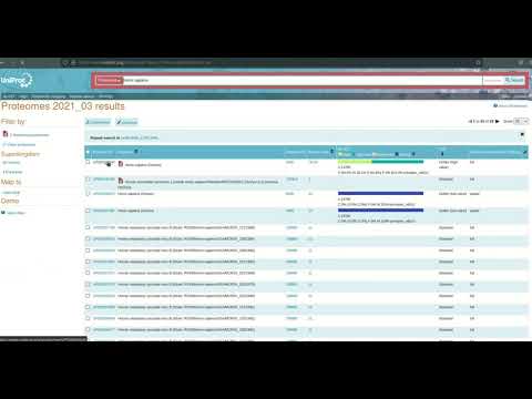 Download the human proteome from UniProt