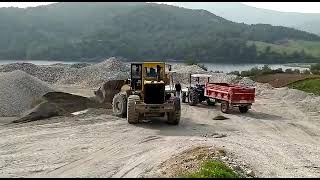 Kamatsu Wa420 Loder Kum Yükleme