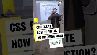 CSS Essay - Don't Write Thesis Statement in the Outline (Part-9)