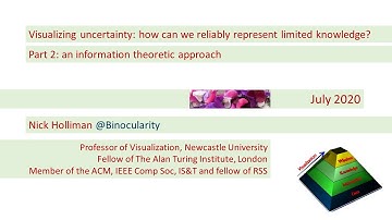 Visualizing Uncertainty : part 2 an information theoretic approach