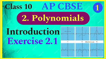 10thClass, Polynomials, Introduction, Exercise 2.1,AP New Syllabus, @mathsworldmakessmartintelugu