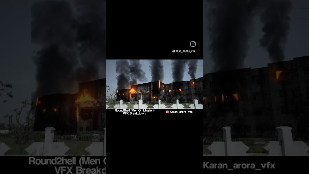 after effects vfx | karan arora vfx | r2h vfx | mom | men on mission r2h #vfx #vfxshorts #vfx2023
