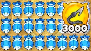 How Fast Can I Get 3000 HOOKS In ONE Game? (Bloons TD 6)