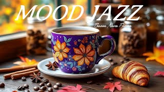 Autumn October Jazz ☕ Happy Lightly Jazz Cafe Music & Sweet Bossa Nova Piano for Work, Study, Relax
