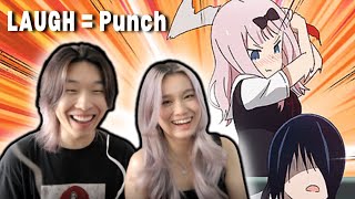 YOU LAUGH YOU GET PUNCHED. Anime Try Not To Laugh Challenge